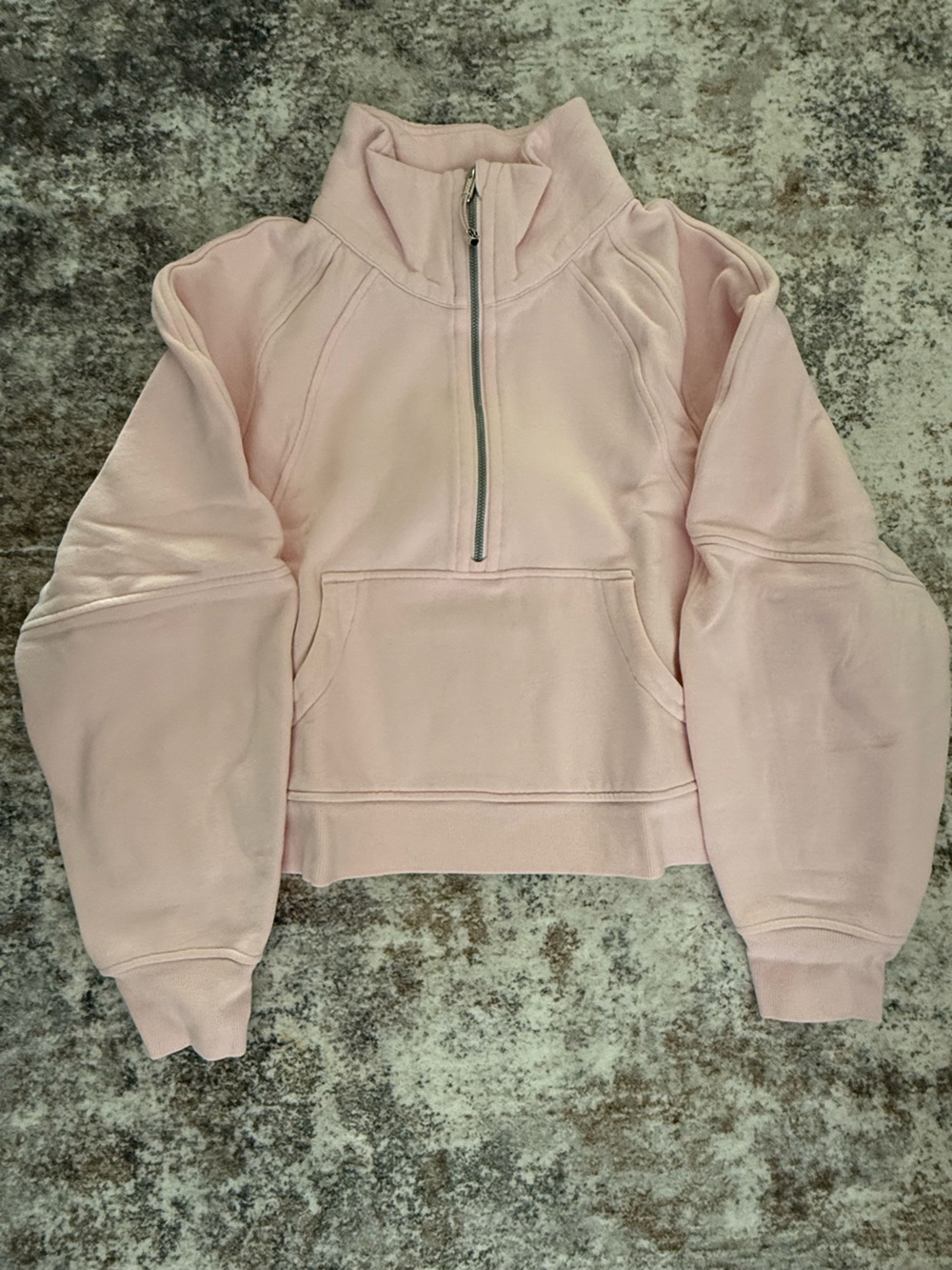 Lululemon Women's Scuba Half-Zip Pullover in Strawberry Milkshake